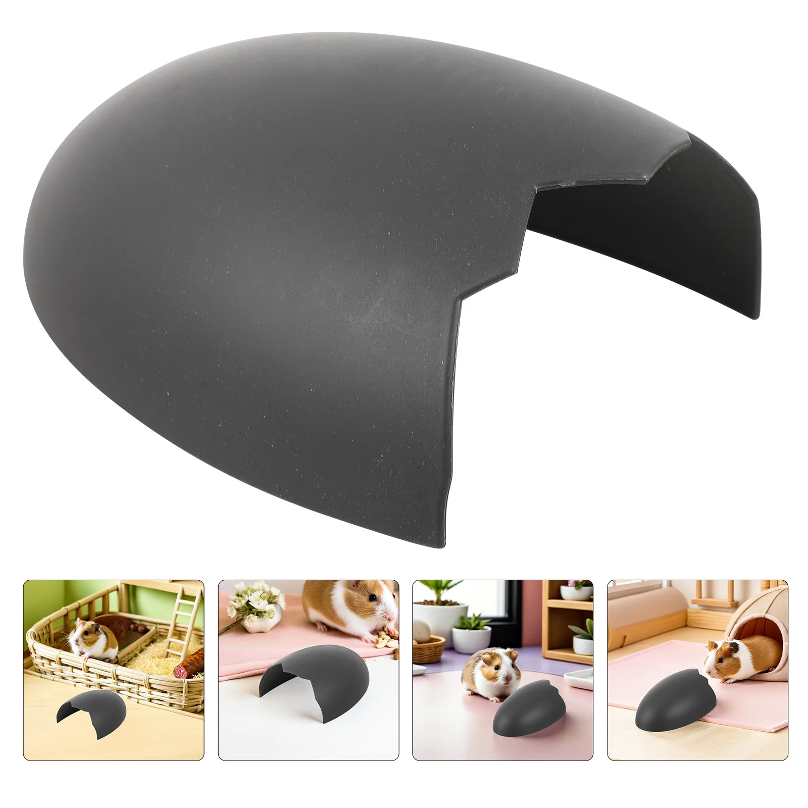 

4Pcs Pet Cave Decor Natural Hiding Place for Snakes Lizards Geckos Turtles Spiders - Reptile Habitat Hide Box Easy to Clean