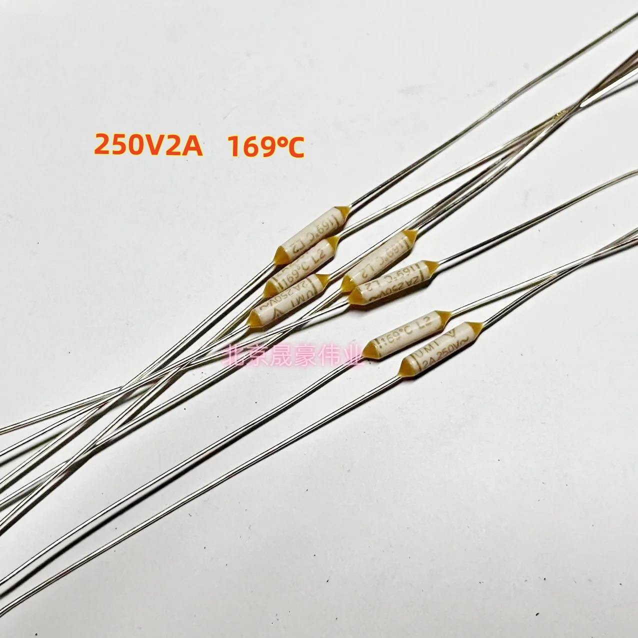 10pcs 250V 2A 169 ℃ UMI Temperature Fuse 169 Degrees 2A 250V AC