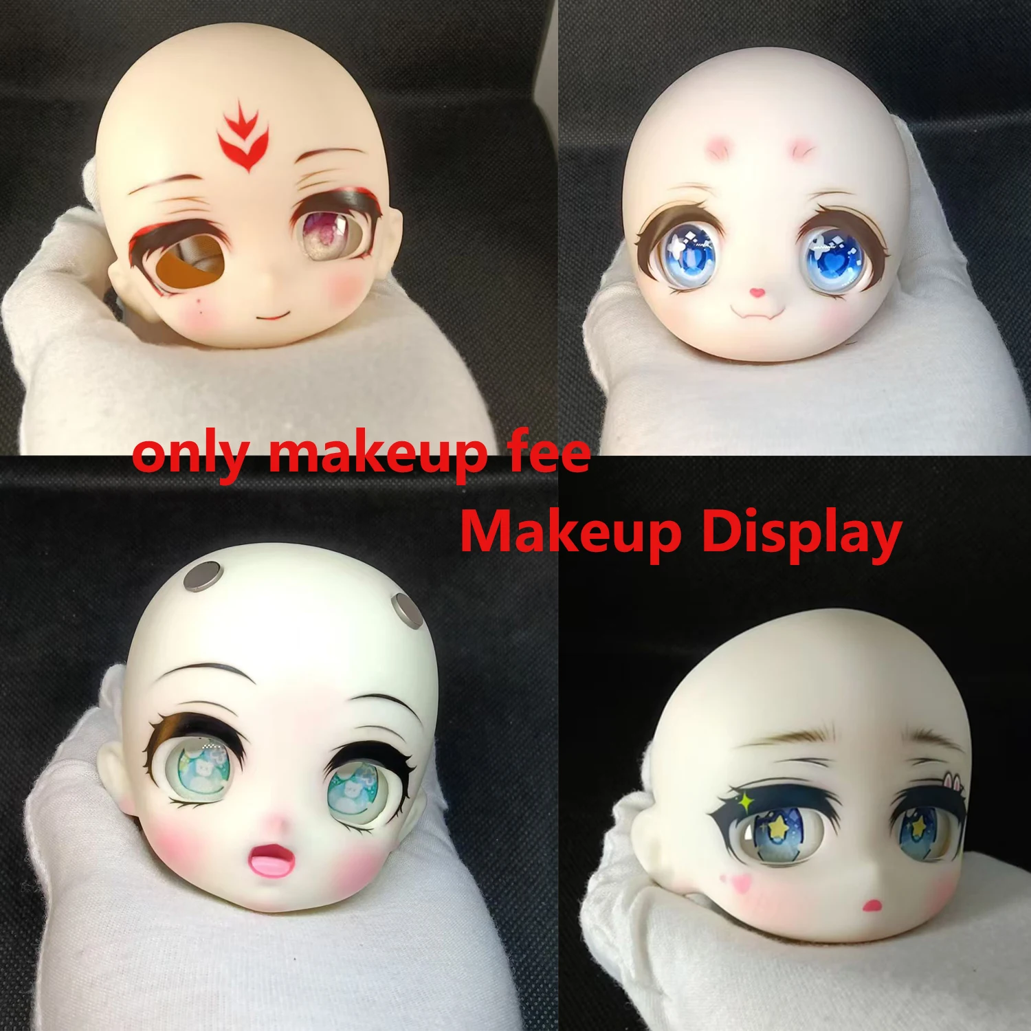 Makeup  Fee 1/3 1/4 1/6 BJD Anime Doll Makeup Only Makeup Fee,Please contact the seller before purchasing