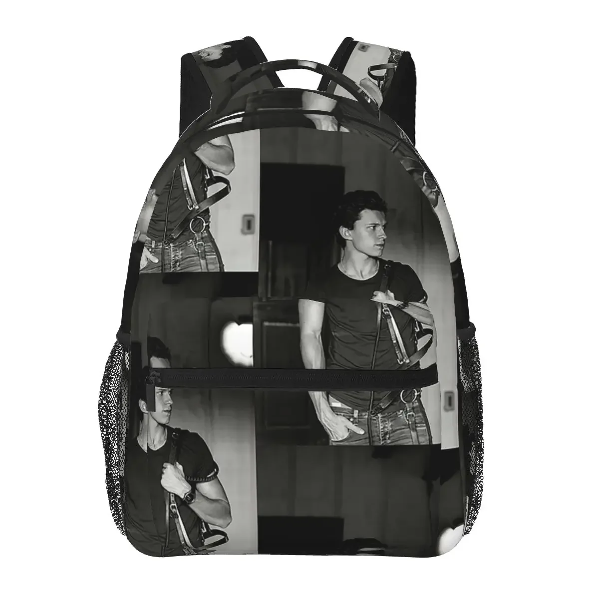 Tom Holland Backpack-gigapixel-standard-scale-4_00x Backpacks Boys Girls Bookbag Children School Bags Kids Rucksack Shoulder Bag