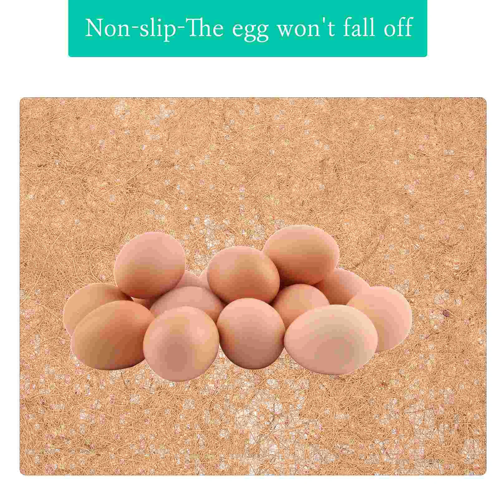 5 Pcs Coop Nesting Mats Natural Jute Fiber Cushions Reusable Indoor Chicken Coop Mats Nest Box Liners for Pets - Image 5