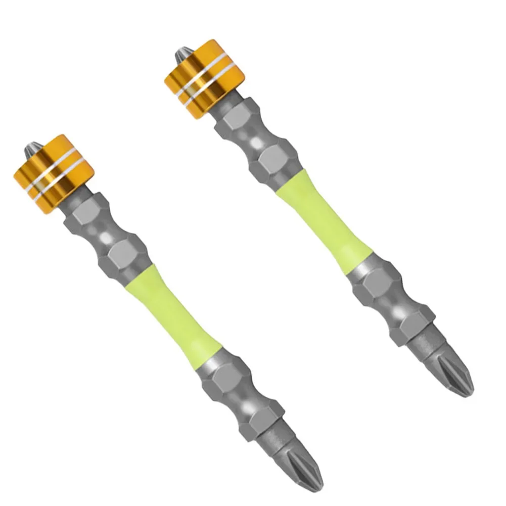 2PCS 65/110mm Magnetic Electric Screwdrivers Bit Cross Bit Driver Batch Head PH2 Drill Bit Screw Driver Hand Tools