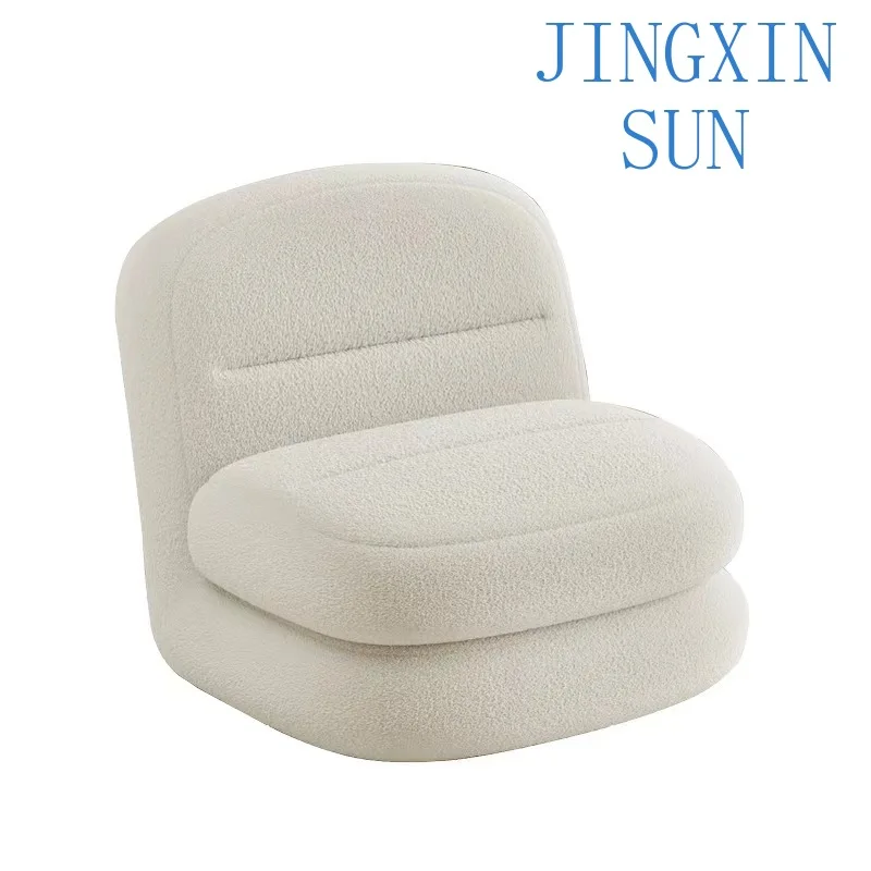 Luxury Modern Living Room Couches Single Sofa Fabric With Lazy Style Wood Corner Bed For Living Room Baby Inflatable