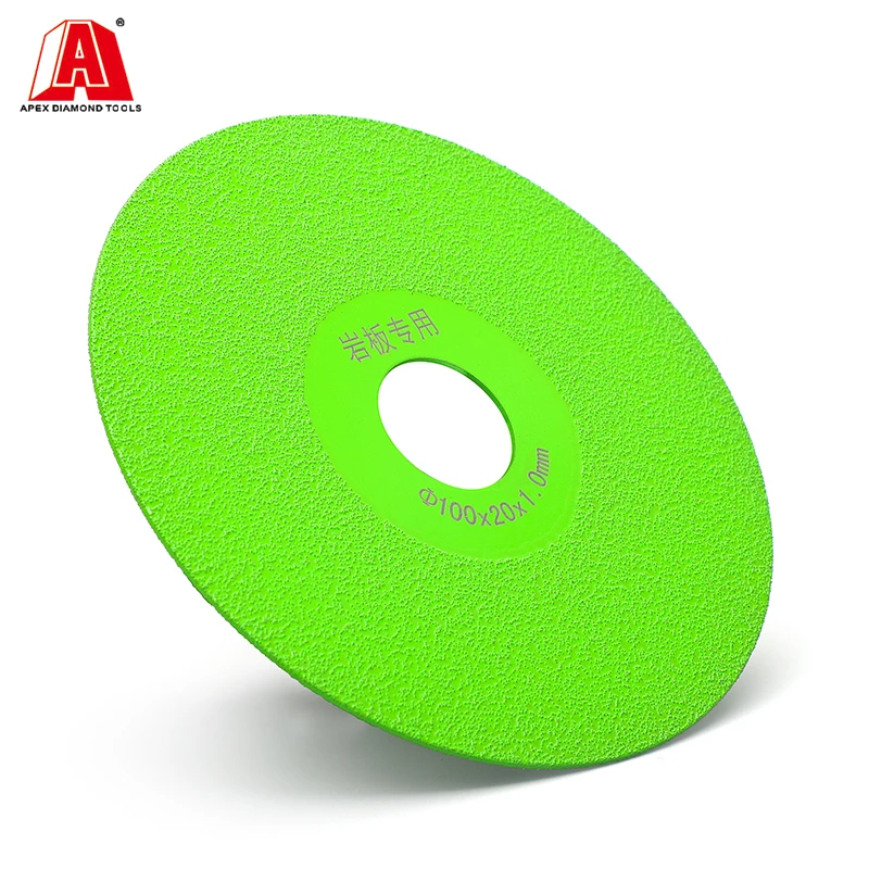 4 inch 110mm Vacuum Brazed Diamond Saw Blade Cutting For Porcelain Tiles And Stone Tiles