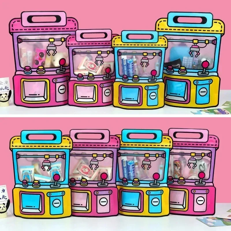 24/1 Stuks Cartoon Schattige Handtassen Kinderen Schooltas Gevormde Biscuit Snoep Snack Zakjes Voor Verjaardagsfeestje Cadeau Verpakking Zakjes