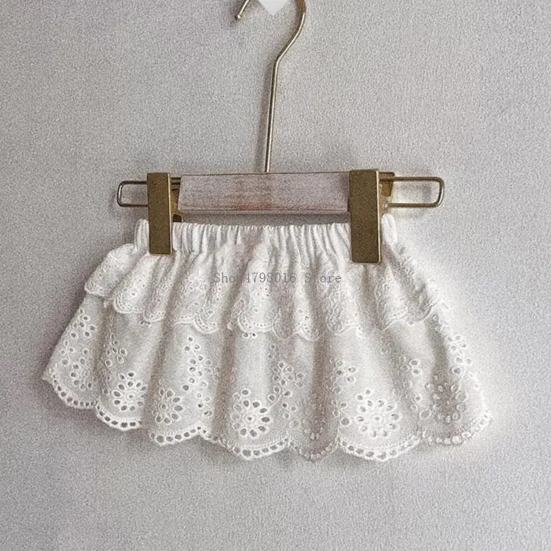 Girls Layering Short Skirt Breathable Cotton For All Season Wear