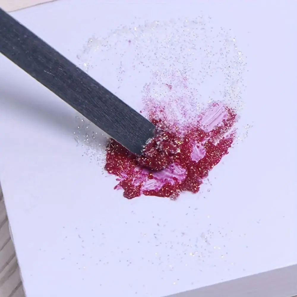 500 pièces Double face jetable colorant colle papier imperméable à l'eau bricolage ongles tonifiant Palettes pratique épaississement