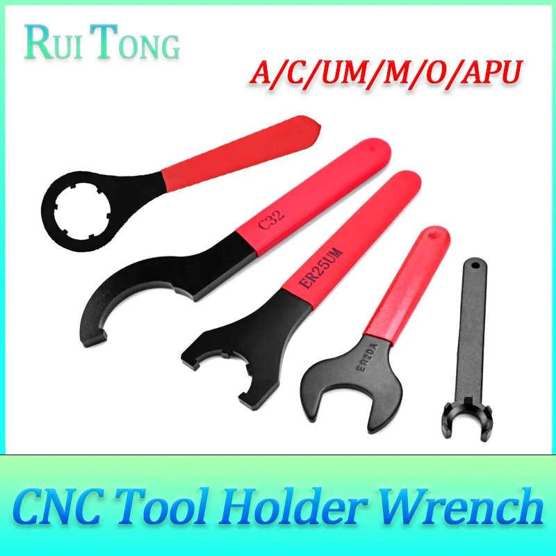 Chave er iso apu er ER8 ER11 ER16 ER20 ER25 ER32 ER40 ISO20 ISO25 ISO30 APU13 APU16 C25 C32 C40 ER16MS ER20MS chave porca pinça