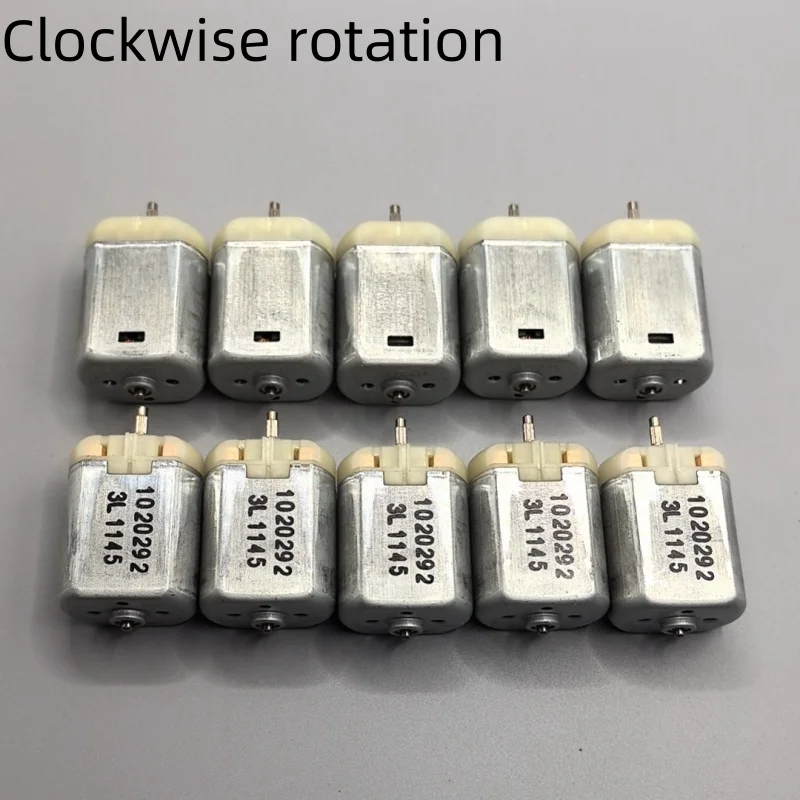 

10PCS 42mm Total Shaft Length Car Replace Part Clockwise rotation Counter-clockwise Rotation FC280 Electric Motor