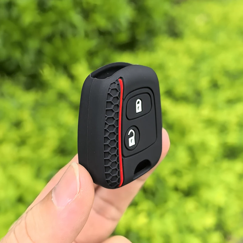 Silikon-Autoschlüsselhülle für Toyota Aygo, Peugeot 107, 206, 207, 307, Citroen C1, C2, C3, C4