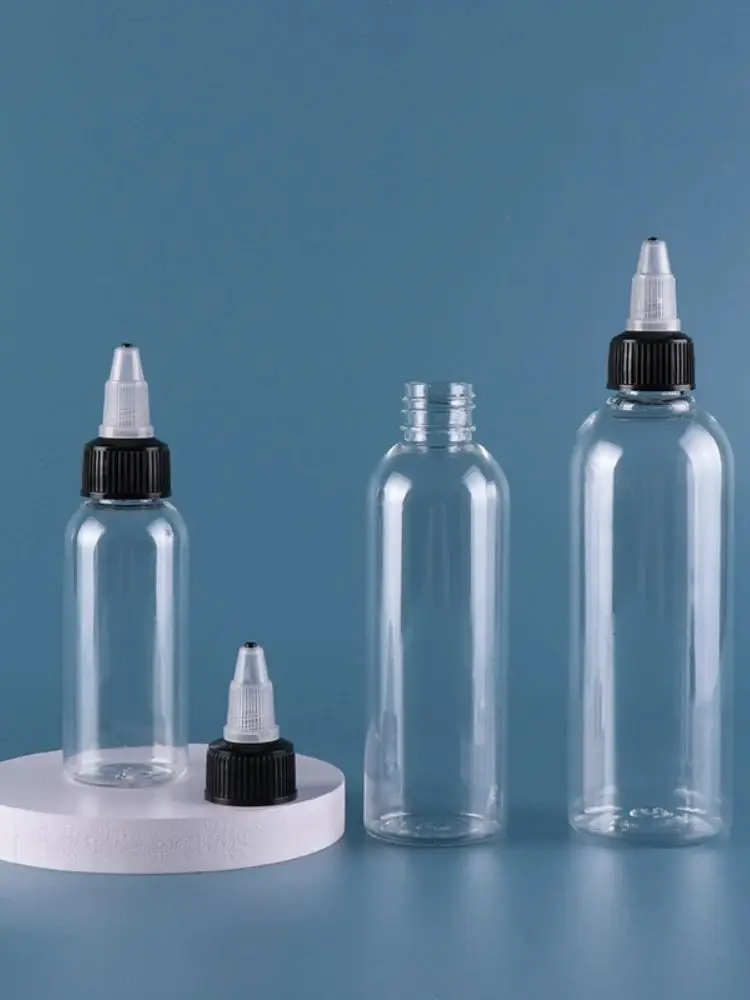 

10 шт. Новинка 30 мл 1 унция твист крышка пустая пластиковая прозрачная тату чернила пигмент Прозрачный флакон принадлежности для тату пигмент чернила флакон EIB30 #