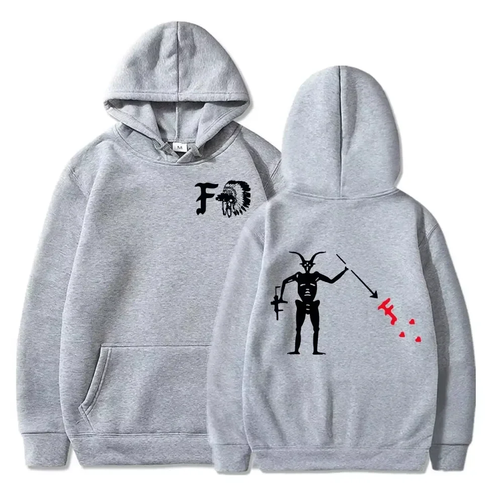 2025 Forward Observations Group Hoodie Death Skeleton Satan Men Graphic Hooded Sweatshirts Gothic Clothes Hoodies Harajuku - view 5