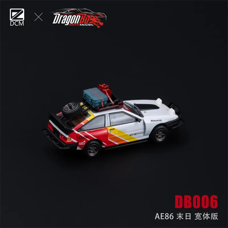 D.BoModel & DCM Diecast Model Car, AE86 Limited 999, 1:64, pré-encomenda