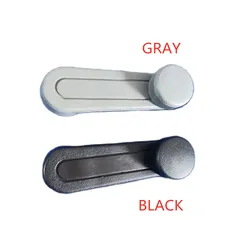 Car Window Crank Lever Handle, Toyota Camry Hiace, 2Pcs gray and black