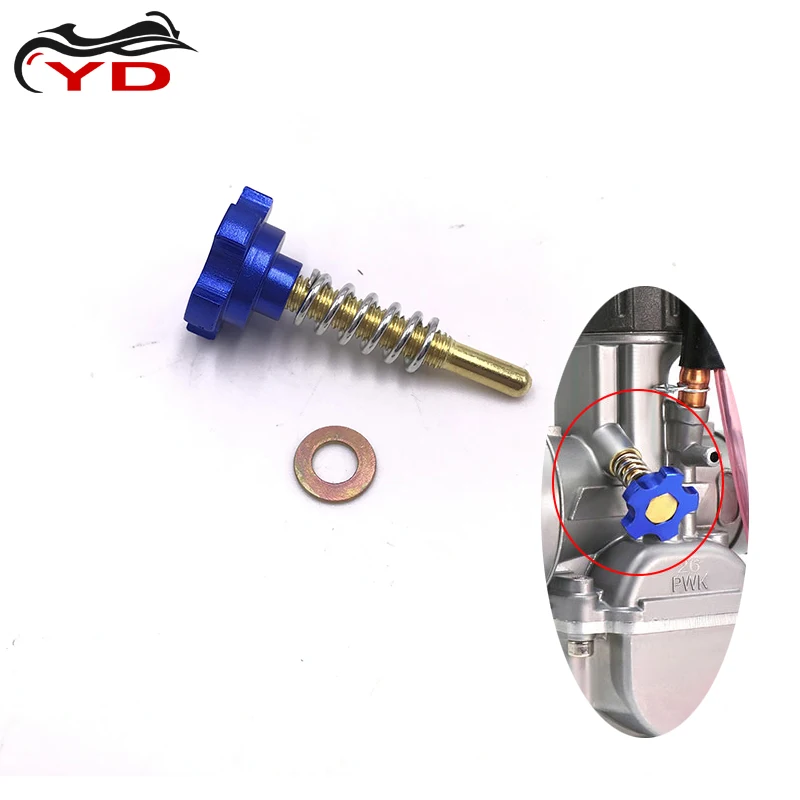 

PWK Motorcycle Carburetor General Jingbin PE Idle Speed Regulator CNC Adjusting Screw