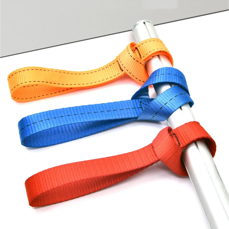 

15.9inch/40.5cm Soft Loop Tie Down Straps For Securing Cargo ATV UTV Motorcycles Scooters Dirt Bikes Lawn Garden Equipment 4Pcs