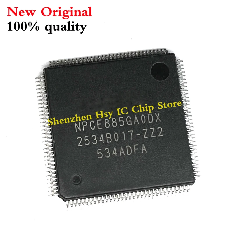 (5-10piece)100% New NPCE885LAODX NPCE885PAODX NPCE885GAODX NPCE885LA0DX NPCE885PA0DX NPCE885GA0DX QFP-128 Chipset