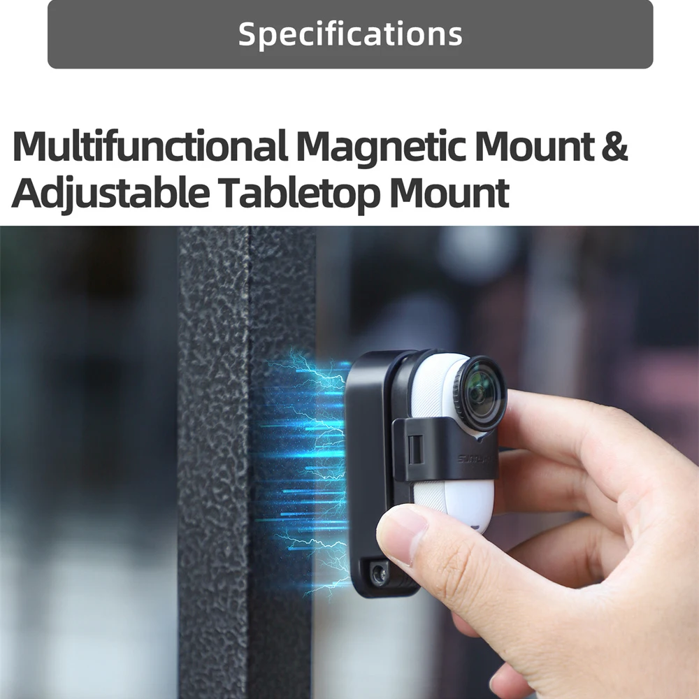 For Insta360 G3/Go 3S Magnetic Bracket Base Adjustable Handheld Vertical Desktop Stand Bracket Accessories For Insta360 Go 3S