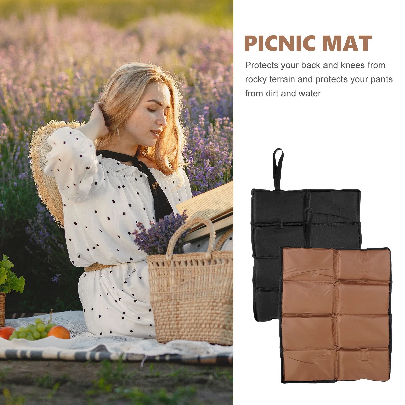 

Складная подушка для сидения на открытом воздухе из пеноматериала, 2 шт., для кемпинга, походов, путешествий, нескользящая, водонепроницаемая, из ткани Оксфорд, с эластичной пеной