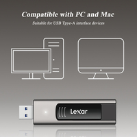 Lexar USB 3.2 256GB 64GB USB 3.1 128GB Flash Drive High Speed Max 400Mb/s Pendrive Original Memory Stick U Disk for Computer PC