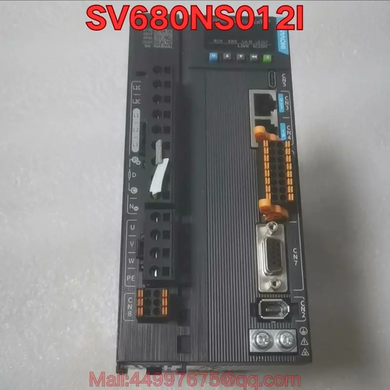 

Second-hand SV680NS012I servo drive function test is normal