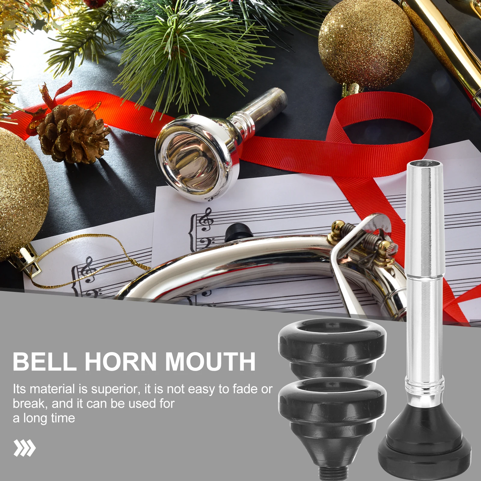 

1 Set Durable Trumpet Mouthpiece Replacement Part For Beginners Strong Rustproof Wear-Resistant Long-Lasting Musical Instrument