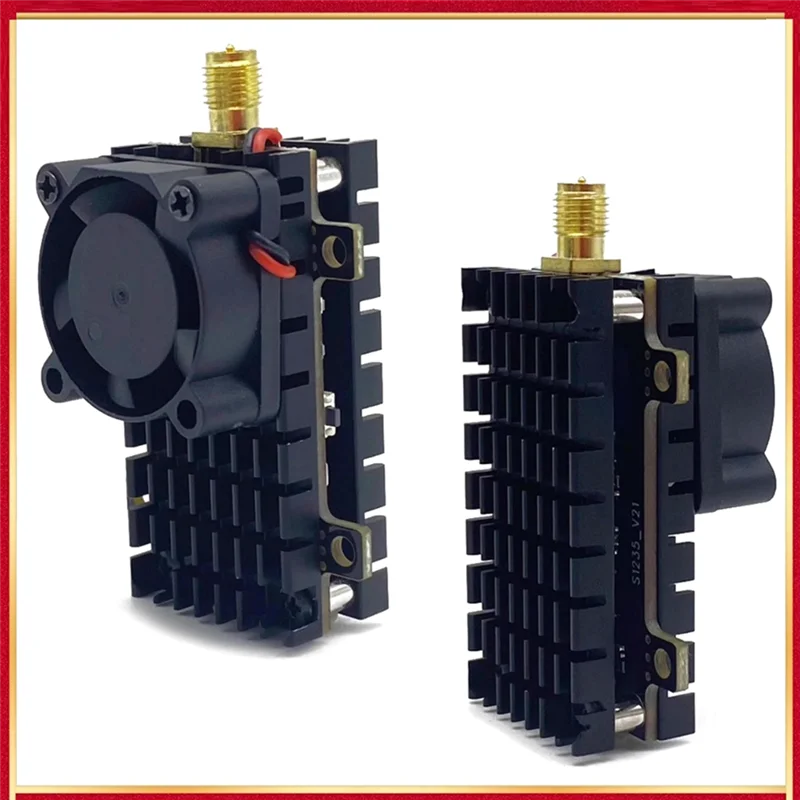 A92Z Long Range 5.8Ghz 2W FPV VTX Wireless Video Transmitter 2000Mw 48CH For Fixed Wing Drones Over 20Km Range