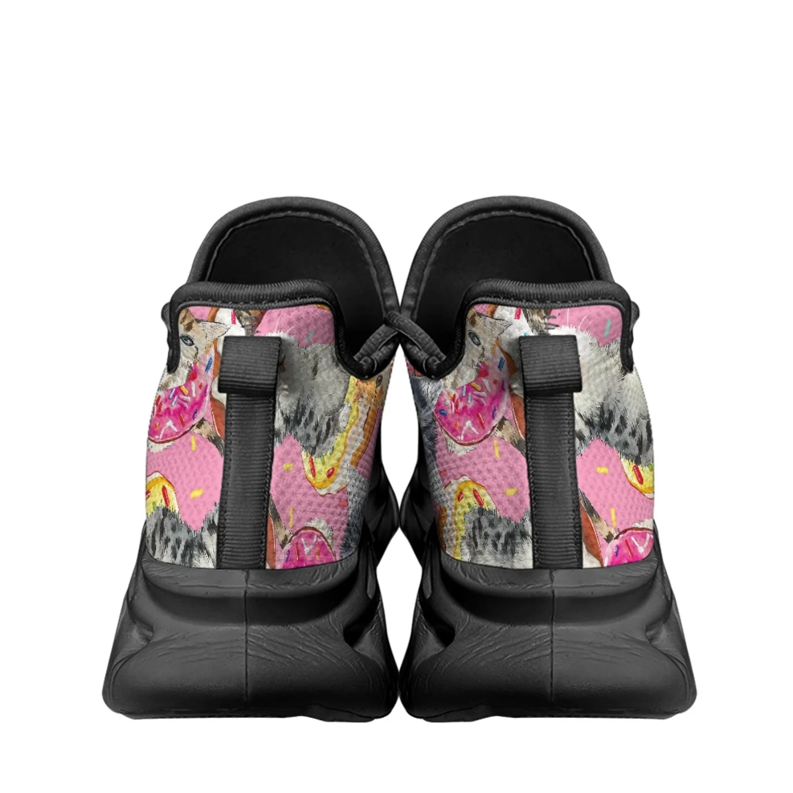 PENSTROLL PENSTROLL Cat Donut Design Casual Tennis Sneakers for Hiking Mesh & EVA New Arrival Fall Fashion Men