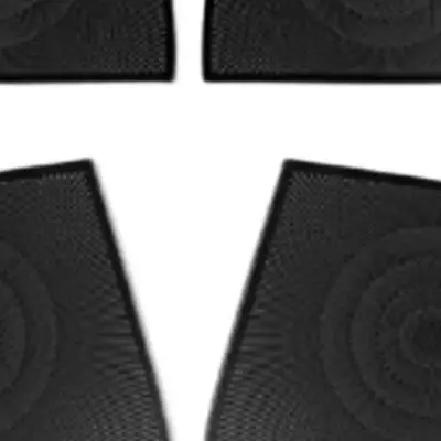 4Pcs Stainless Steel Car Door Speaker Cover Trim For Volvo For S90 2017-2026 Interior Audio For Horn Decoration Accessories For