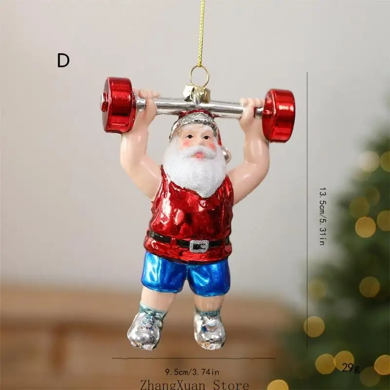 Feiertags-Hängeornament für Weihnachtsbaum und Regaldisplay 3XUF – Detail 6