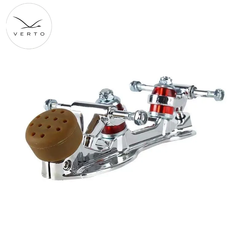 Double-row Skates Aluminum Alloy Triangular Bracket Four-wheel Skates Shoe Wheel Seat Frame Durable