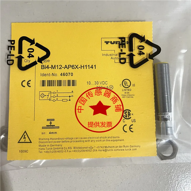 Turck BI5U NI8-M18-AN6X BI2 NI4-M12-AP6X AD4X AZ3X-H1141 New Condition Industrial Automation Connectivity Devices