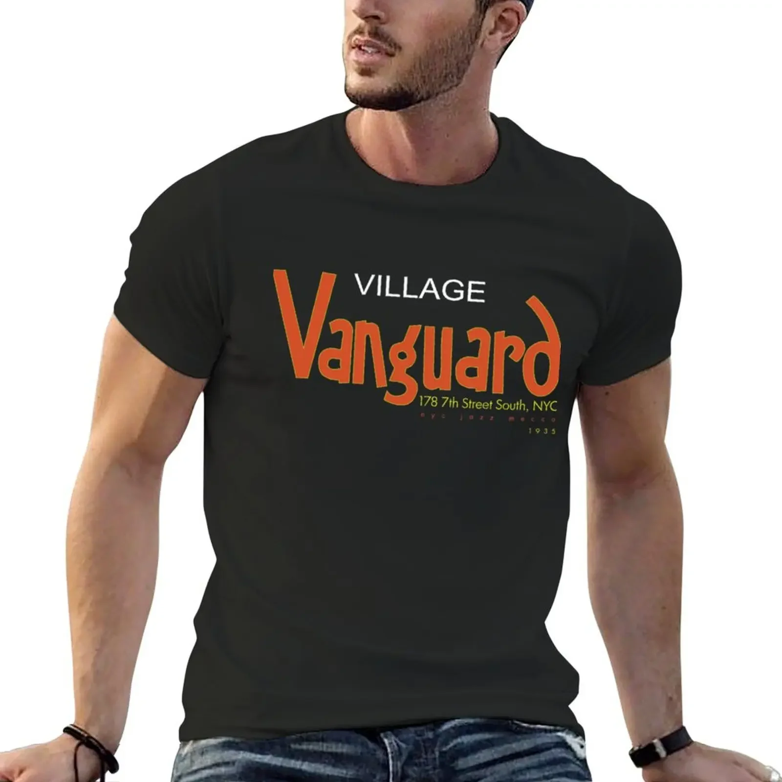 Village Vanguard T-Shirt designer shirts oversizeds hippie clothes new edition mens t shirts pack