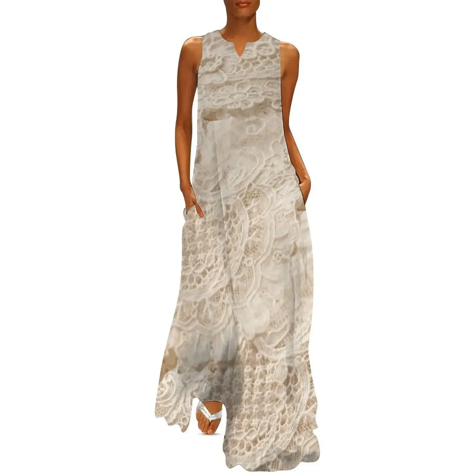 

Pretty lace Long Dress dress for women 2025 Women's long dress sexy for women