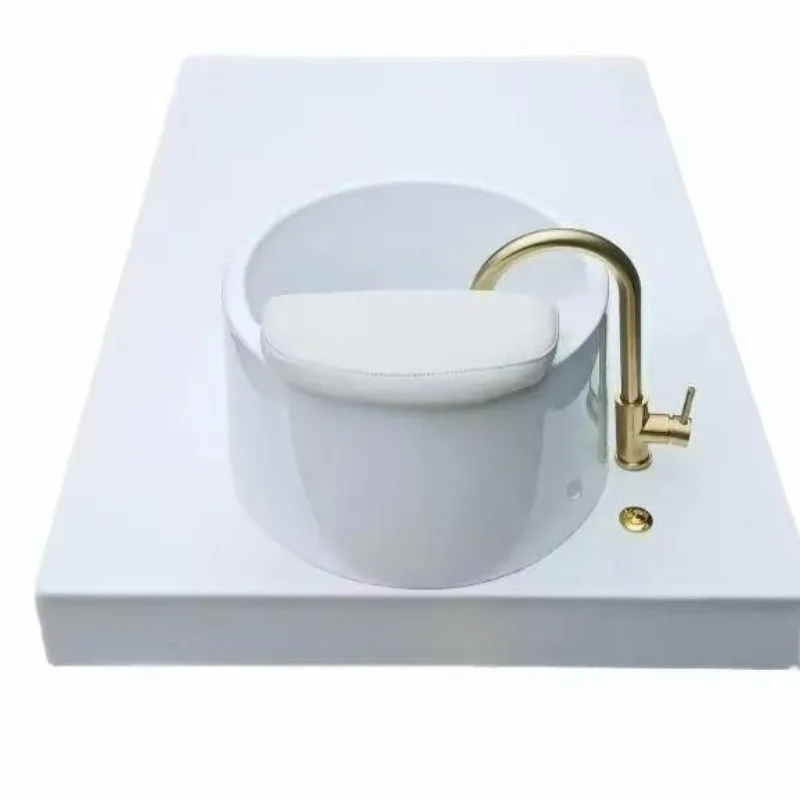 Modern simple foot massage with base pedicure basin, professional pedicure foot bath with base