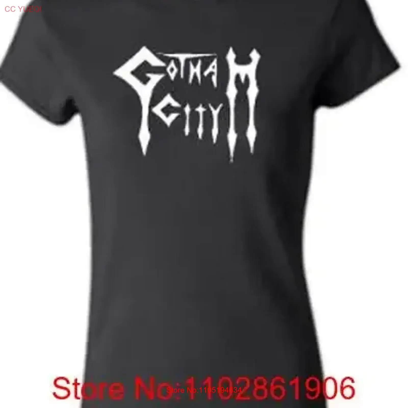 Gotham City Script Baby Doll Tee product image