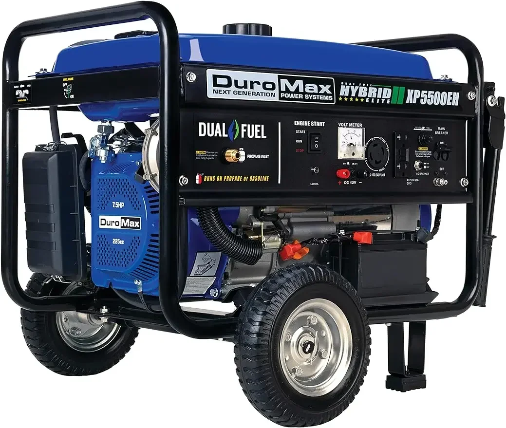 For XP5500EH Electric Start-Camping & RV Ready, 50 State Approved Dual Fuel Portable Generator-5500 Watt Gas