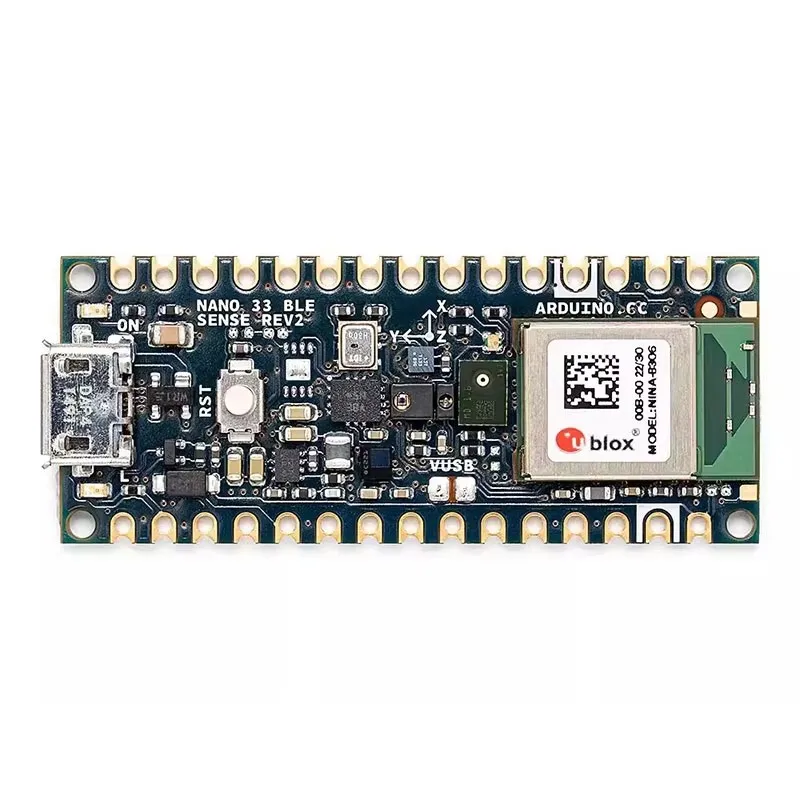 Arduino Nano 33 BLE Sense Rev2 ABX00069 AI nRF52840 development board