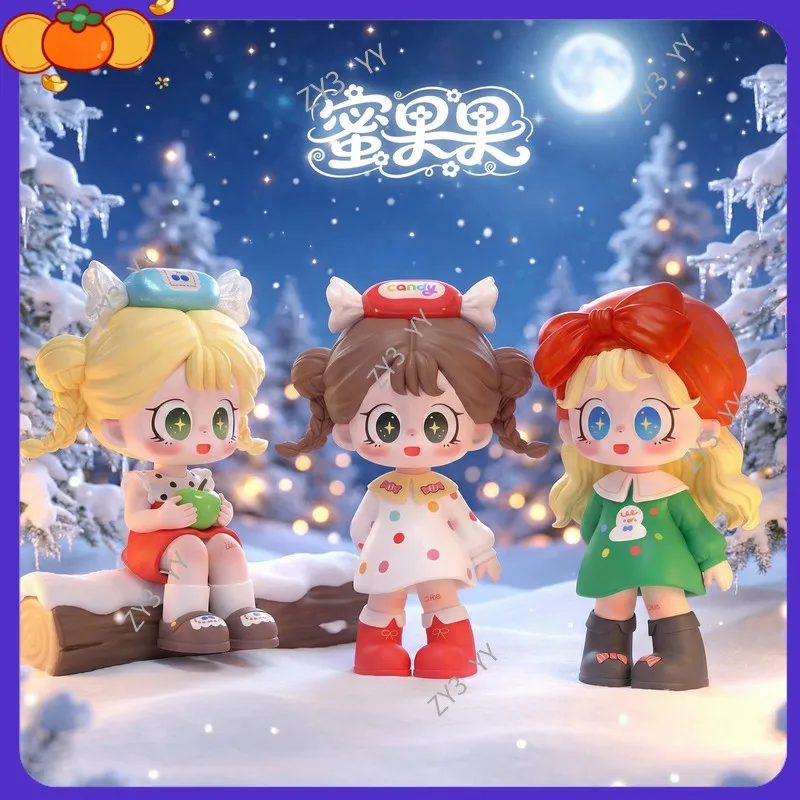 

2025 миль девушка медовые фрукты серия слепая коробка ручной работы мини настольный орнамент кукла Рождественский подарок для девочки