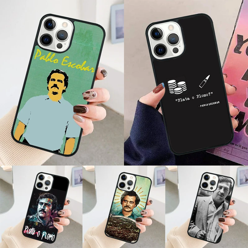 Narcos Series Pablo Escobar phone case Cover For iPhone 14 15 16 Pro Max SE 2020 coque For apple 11 12 13 Pro Max 7 8 Plus