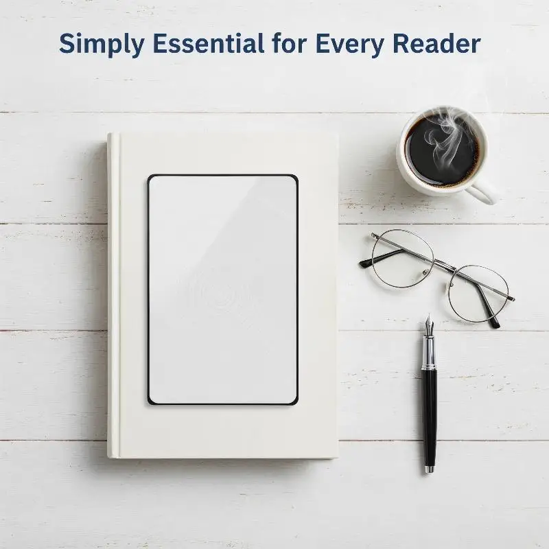 Portable and Lightweight Sheet Magnifier for Comfortable Reading in Bed or on Couch