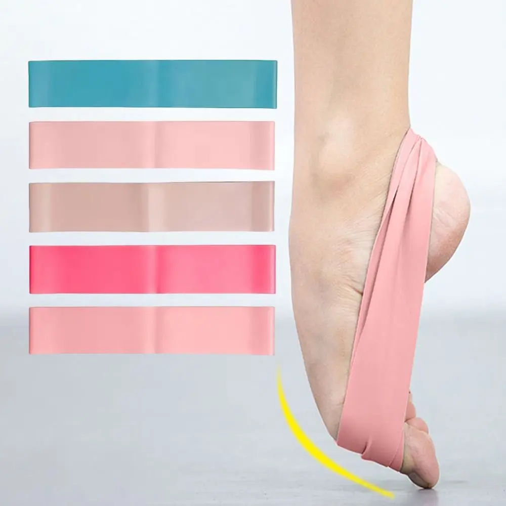 Latexes Ballets Training Pressing Insteps Skin Friendly Elastic Foot Bandages Professional Dance Practices Band Stretch Feet