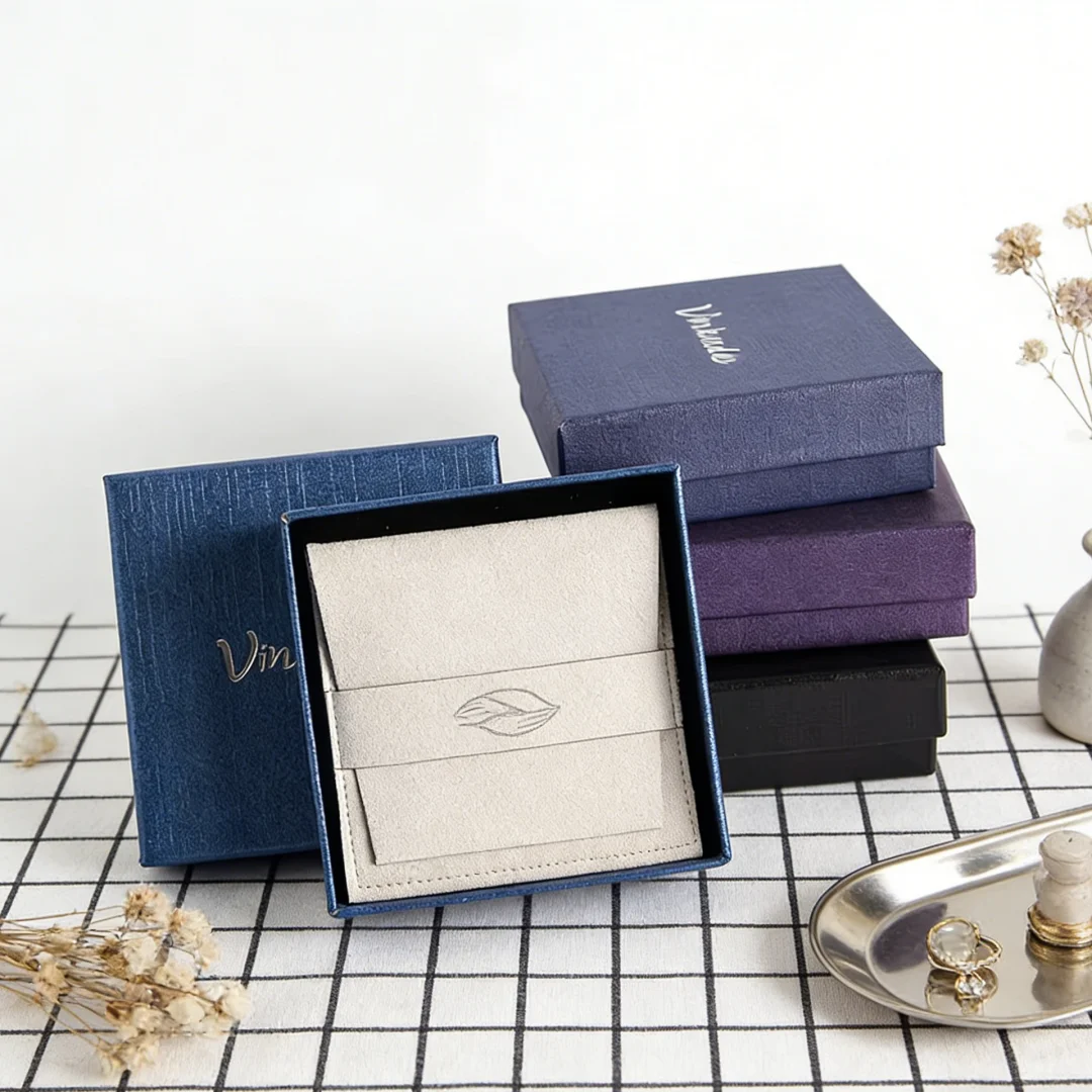 custom-logo-purple-paper-jewelry-box-with-microfiber-suede-flap-pouch-earring-packaging-gift-box-wedding-party-favor-organizer