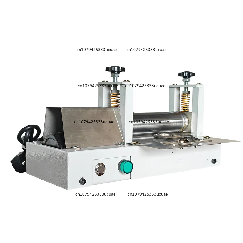 Shoulder Strap Leather Laminating & Folding Machine. Edge Sealing Machine. Manual Leather Belt Rolling Machine