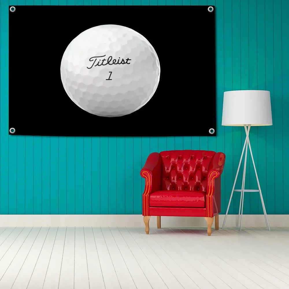 A-Titleist العلم أعلام معلقة 2 × 3ft 3 × 5ft راية للمرآب قماش مزخرف جداري الستار Rcing العلم 90x150 سنتيمتر راية للمنزل بار المرآب #2
