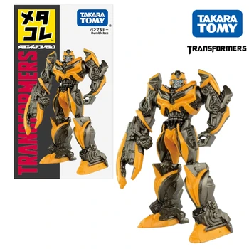 TOMY Transformers Bumblebee model The Last Knight movie peripheral robot figure ornaments as birthday gift toys for boyfriend