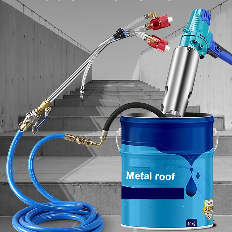 Machine Multifunctional High Pressure Waterproof Spraying1500W Portable Polyurethane Putty Cement Grouting