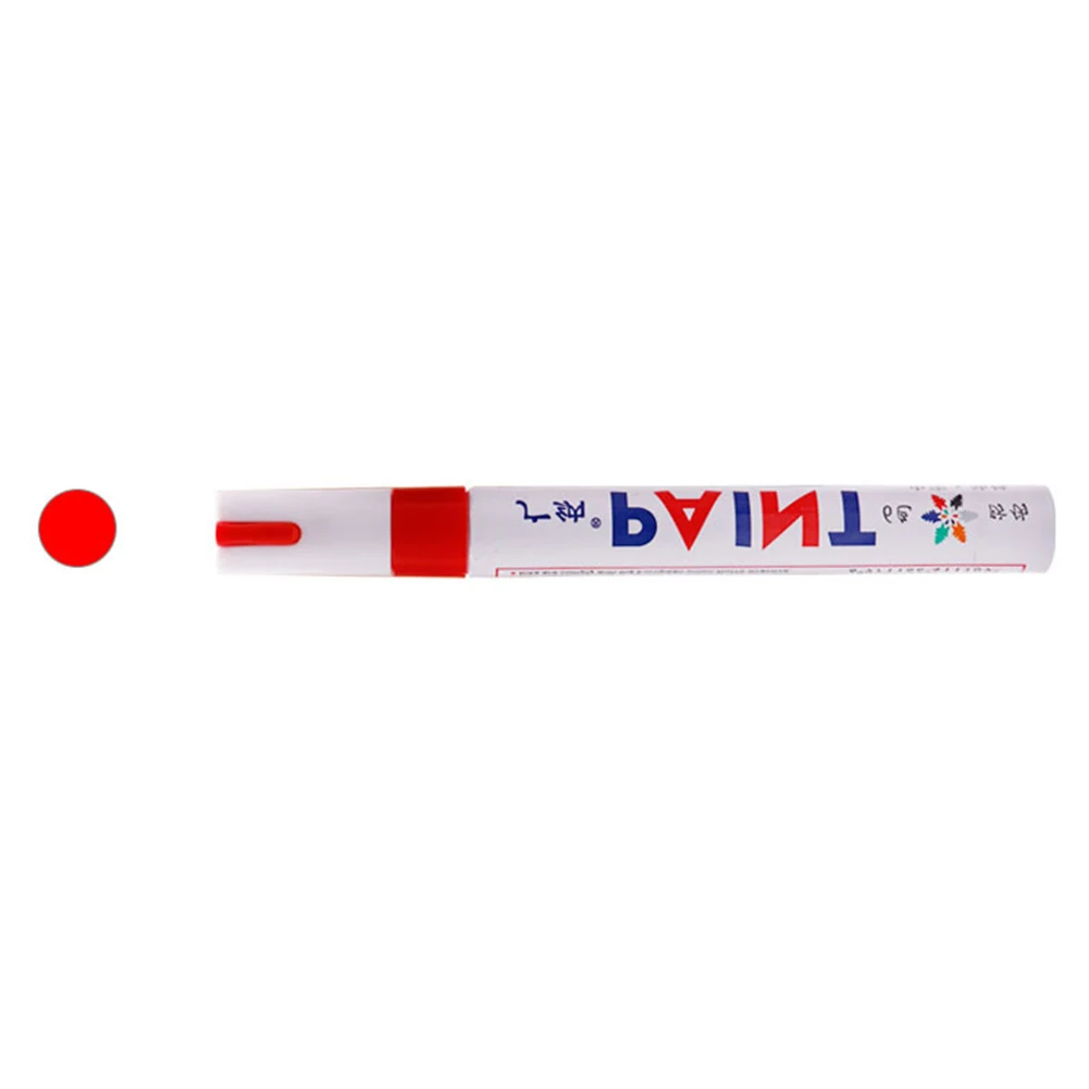 Tire Marker Tire Pen Car Fast Drying Metal Marker Permanent Rubber Tire Tyre Waterproof Weatherproof Practical