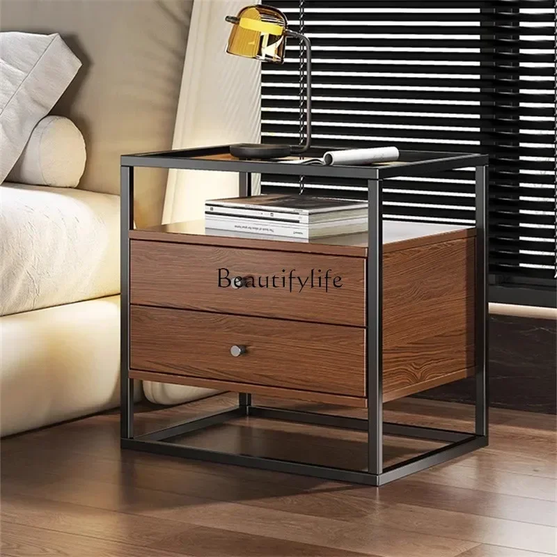 

LX1bedside table light luxury high-end bedside table simple modern storage storage small cabinet