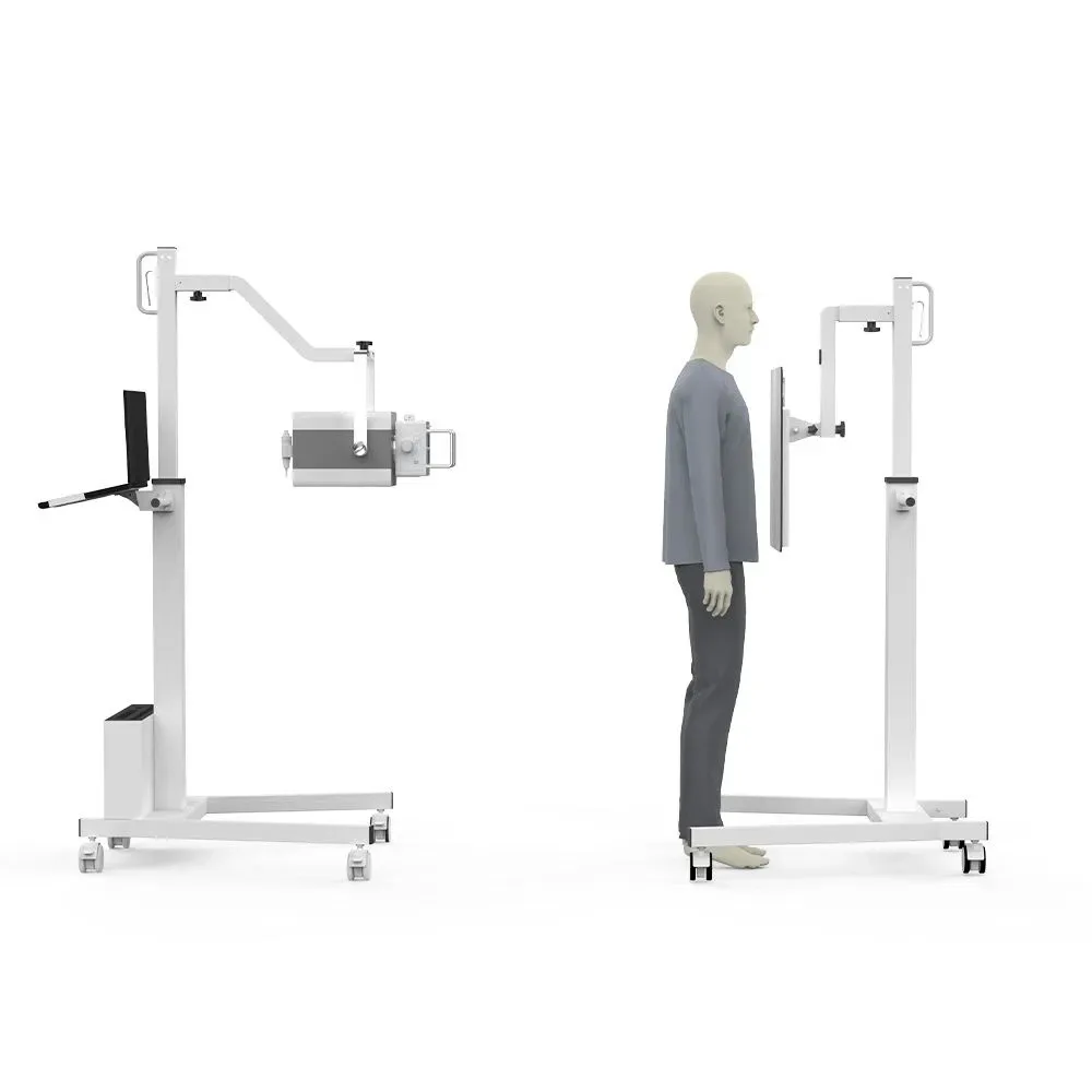 Hospital Radiography System 4kw Dr High Frequency Portable Digital X Ray Machine for Human